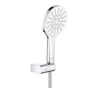 GROHE 26580LS0 Rainshower 130 SmartActive Support Mural 3 Types de Jets Blanc Lune, Moon White, 130 mm