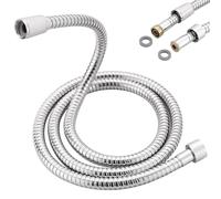 Grohe 28143001 Relexaflex Style Flexible de douche en métal longue durée avec insert en laiton et écrou Compatible avec toutes les séries de douche GROHE Chromé 150 cm