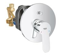 BauEdge Mitigeur Bain/Douche, avec levier, Chrome (MitigeurBD3)