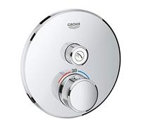 GROHE 29118000 Façade Thermostatique pour Installation, Chrome