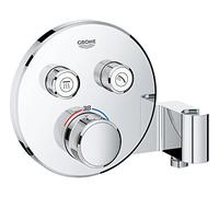 GROHE Grohtherm SmartControl - Façade pour mitigeur thermostatique pour 2 sorties chrome