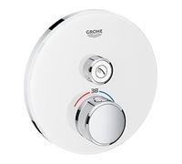 GROHE 29150LS0 Grohtherm SmartControl Thermostatique pour installation encastrée 1 sortie, Blanc
