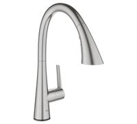 GROHE Zedra Touch Acier inoxydable