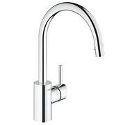 GROHE 31483001 Concetto Mitigeur évier avec mousseur extractible