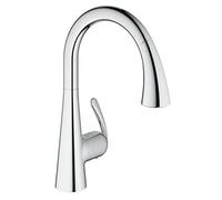 GROHE 32294001 Zedra Mitigeur évier avec douchette extractible Argent