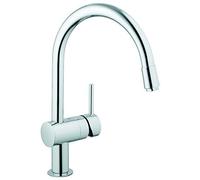 GROHE 3291800E 7815264 Minta Mitigeur d'évier à levier simple avec clapet anti-retour intégré Chromé