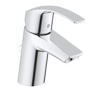 GROHE 33265002 Eurosmart Mitigeur de lavabo avec garniture de vidage bec normal
