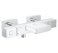 GROHE Mitigeur thermostatique 2 sorties 1/2" chromé, montage mural, DN 15
