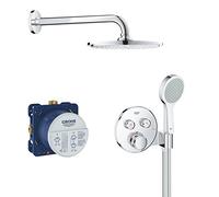Grohe douche encastré Grohe Smartcontrol 34743000 avec thermostat chromé , chromé