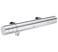 Grohe Grohtherm 800 Thermostat de douche Cosmopolitan 34767000 chromé , DN 15, montage mural, sans raccords en S