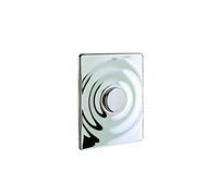 Grohe 37069000 8002266 Surf Plaque de Recouvrement 156 X 197 Mm avec Activation Par Bouton-Pression Laiton Chromé