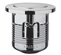 bouton poussoir Grohe et rosace 37115 37115PI0 chrome mat / chrome