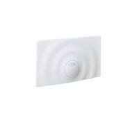 Grohe 37859Sh0 Surf Plaque de commande de chasse d’eau, effet vague, blanche