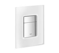 Grohe 38845MF0 Skate Cosmopolitan Plaque de commande WC Verre dépoli