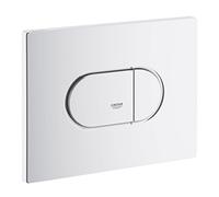Grohe Arena Plaque de poussée cosmopolite 38858SH0 blanc, montage horizontal