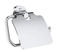 Distributeur de papier toilette Grohe Essentials 40367001, chrome, avec couvercle