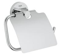 Distributeur de papier toilette Grohe Essentials 40367001, chrome, avec couvercle