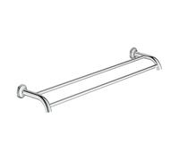 Grohe Essentials Authentic porte-serviettes de bain 40654001 double, chromé , 626mm, montage invisible