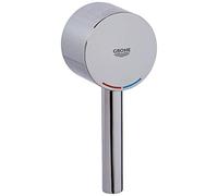 GROHE 46535000 Poignée assemblée pour robinets, Chrome | Levier de rechange sur mesure pour une réparation simple, fabrication de qualité, montage facile (chrome, 46535000)