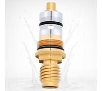 Grohe 47450000 Cartouche thermostatique 1/2' 47450000 anti-brûlure Safety 47450000 Compatible avec Grohtherm 1000, 2000, Auto 2000, contrôle de précision de la température, laiton