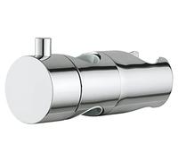 GROHE 48177000 Kits de réparation et d'embellissement, Chrome | Support pivotant pour régler la hauteur de la douchette à main, surface facile d'entretien (chromé, 48177000)