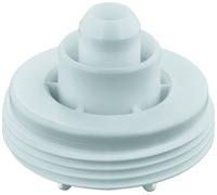 GROHE Blue Adaptateur Réutilisable pour Cartouche de Nettoyage 40434001, Désinfection Refroidisseur, Tête de filtre et Robinet à 100%, Compatible Blue Pure, Home et Professional, Tête Incluse,40694000