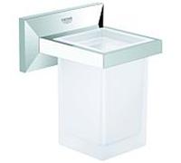 Grohe Allure Brilliant Halter 40493000 avec verre à rince-bouche