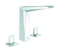 Grohe Allure Brilliant Mélangeur lavabo 3 trous, saillie 149mm, avec vidage à tirette, hauteur de robinetterie 221mm, 20627000, Couleur: chrome