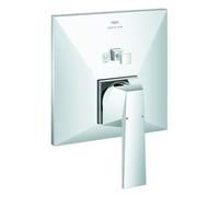 Grohe Allure Brilliant Mitigeur monocommandé pour bain, montage final pour corps d'encastrement, inverseur automatique, 24279000, Couleur: chrome