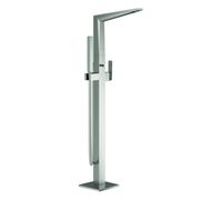 Grohe Allure Brilliant Mitigeur monocommandé pour bain, set de finition pour corps d'encastrement, montage au sol, douchettes incluses, saillie 270mm, 24348DC0, Couleur: acier super
