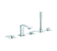 Grohe Allure combiné 5 trous pour baignoire, saillie 143mm, 25221001, Couleur: chrome