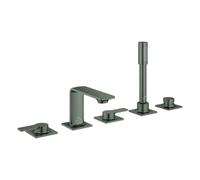 Grohe Allure combiné 5 trous pour baignoire, saillie 143mm, 25221AL1, Couleur: graphite dur brossé