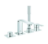 Grohe Allure Combiné monocommande 4 trous pour baignoire, saillie 143mm, 19316001, Couleur: chrome