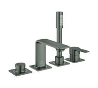 Grohe Allure Combiné monocommande 4 trous pour baignoire, saillie 143mm, 19316AL1, Couleur: graphite dur brossé