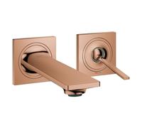 Grohe Allure Mélangeur lavabo 2 trous, saillie 154mm, montage encastré, 19309DA2, Couleur: coucher de soleil chaud