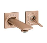 Grohe Allure Mélangeur lavabo 2 trous, saillie 154mm, montage encastré, 19309DL2, Couleur: coucher de soleil chaud brossé