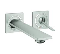 Grohe Allure Mélangeur lavabo 2 trous, saillie 212mm, montage encastré, 19386DC2, Couleur: acier super