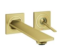 Grohe Allure Mélangeur lavabo 2 trous, saillie 212mm, montage encastré, 19386GN2, Couleur: lever de soleil frais brossé