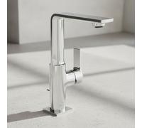 Mitigeur Lavabo Haut Grohe Allure L EcoJoy et garniture de vidage Tirette Chromé
