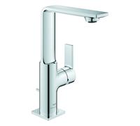 Grohe Allure Mitigeur monocommandé pour lavabo, L-Size, saillie 131mm, vidage à tirette, orientable, 32146001, Couleur: chrome