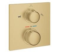 GROHE Allure partie apparente de thermostat avec inverseur Brushed Cool Sunrise 19446GN2