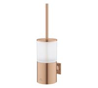 GROHE Allure Porte-balai de toilettes - montage mural - rond - fermé - brushed warm sunset 40340DL1