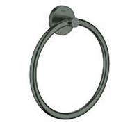 GROHE Essentials - Anneau porte-serviettes hard graphite brossé