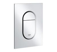 GROHE Arena cosmopolitan Plaque de commande 2 boutons S-size chrome mat 37624P00