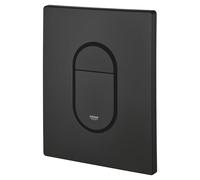 Grohe Arena Cosmopolitan Plaque de déclenchement - 15.6x19.7cm - DualFlush - Phantom black (Noir mat) 38844kf0