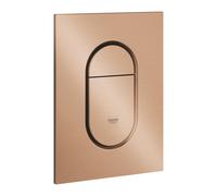 Grohe Arena Plaque d'actionnement Cosmopolitan 37624DL0 warm sunset brossé, montage vertical