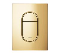 Grohe - Arena Cosmopolitan Taille S plaque de commande double touche, or (G37624GL0)
