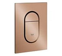 Grohe Arena Plaque d'actionnement Cosmopolitan 37624DL0 warm sunset brossé, montage vertical
