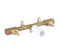 Grohe corps encastrable 32706000 pour lavabo fixation murale 3 trous