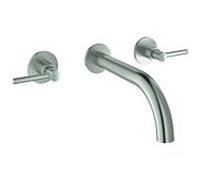 Grohe Atrio mitigeur lavabo 3 trous 20662DC0 1/2", supersteel